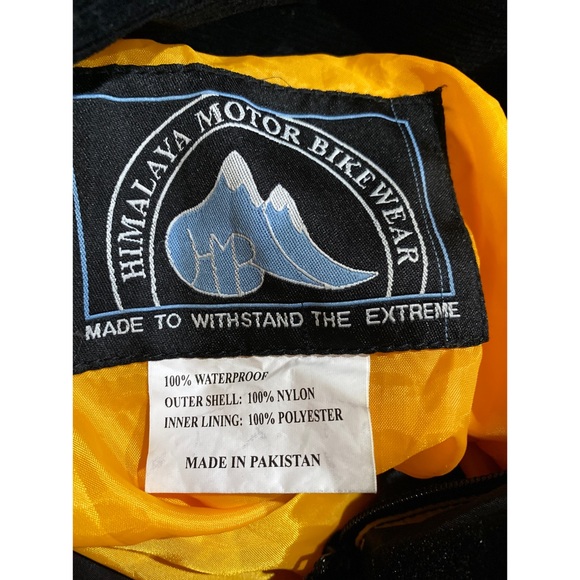 Mens Himalaya Motor Bike Wear Motorcycle Waterproof Jacket - Picture 9 of 14
